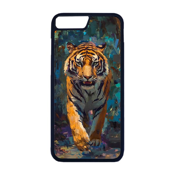Dyr Tiger Oliemaleri iPhone SE 2020 Mobiltelefon Dække