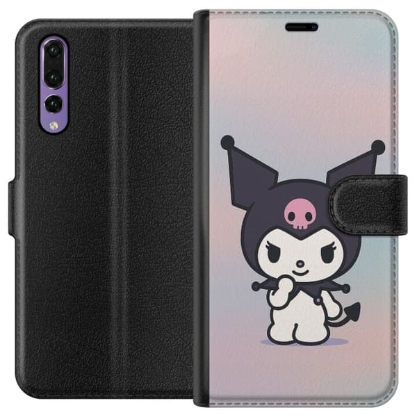 Huawei P20 Pro Tegnebogsetui Kawaii Sanrio Kuromi