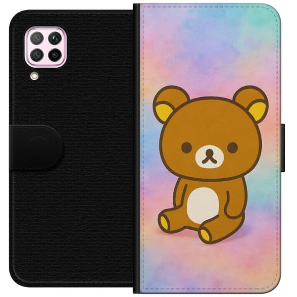 Huawei P40 lite Lommeboketui Kawaii Sanrio Rilakkuma