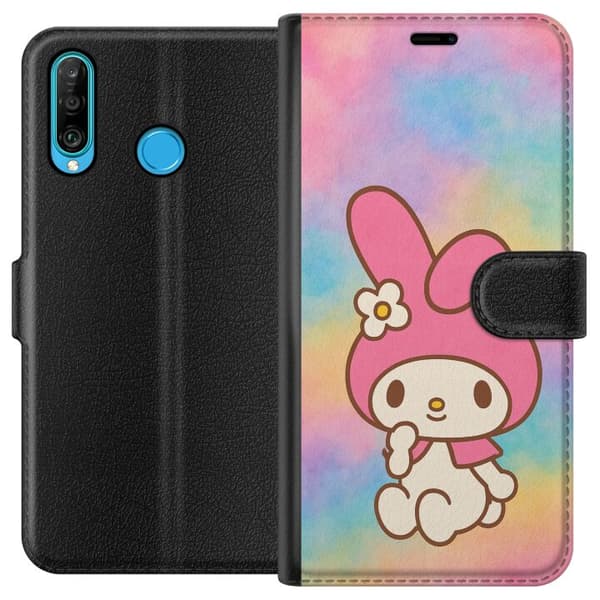 Huawei P30 lite Lompakkokotelo Kawaii Sanrio My Melody