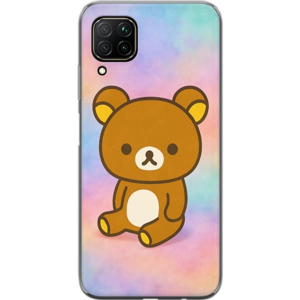 Huawei P40 lite Gjennomsiktig deksel Kawaii Sanrio Rilakkuma
