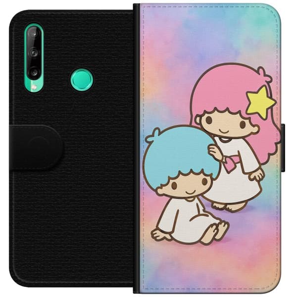 Huawei P40 lite E Lommeboketui Kawaii Sanrio Kiki Lola Little Twin Stars