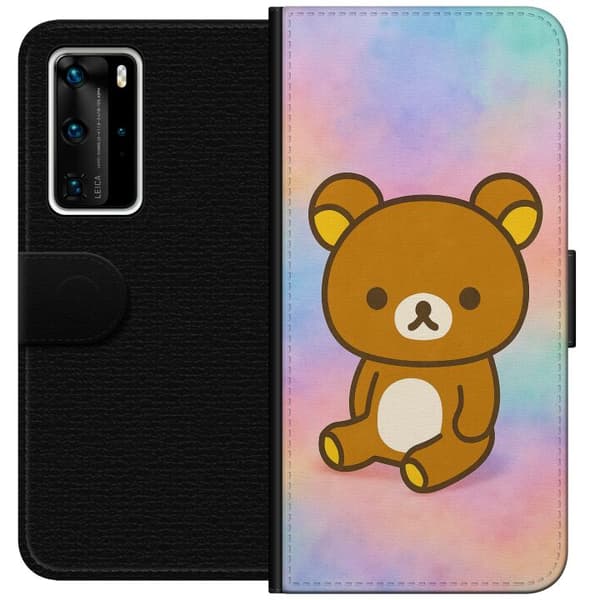 Huawei P40 Pro Tegnebogsetui Kawaii Sanrio Rilakkuma