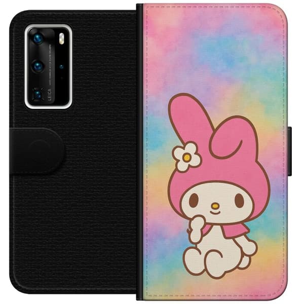 Huawei P40 Pro Tegnebogsetui Kawaii Sanrio My Melody