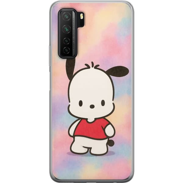 Huawei P40 lite 5G Läpinäkyvä kuori Kawaii Sanrio Pochacco