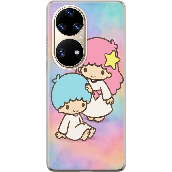 Huawei P50 Pro Läpinäkyvä kuori Kawaii Sanrio Kiki Lola Little Twin Stars