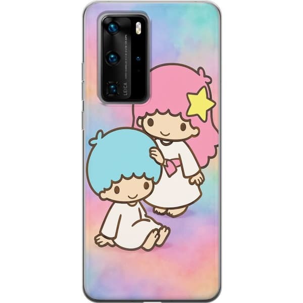 Huawei P40 Pro Gennemsigtig cover Kawaii Sanrio Kiki Lola Little Twin Stars