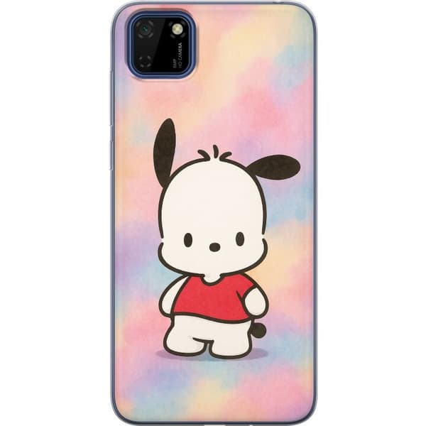 Huawei Y5p Läpinäkyvä kuori Kawaii Sanrio Pochacco