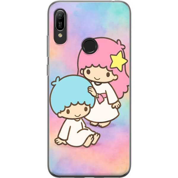 Huawei Y6 (2019) Läpinäkyvä kuori Kawaii Sanrio Kiki Lola Little Twin Stars