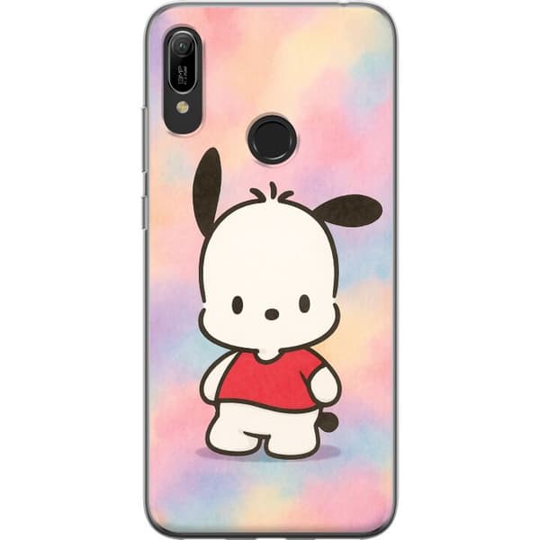 Huawei Y6 (2019) Läpinäkyvä kuori Kawaii Sanrio Pochacco