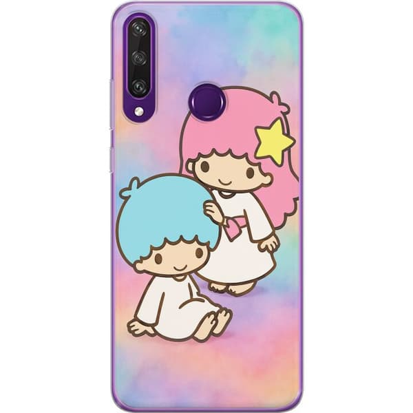 Huawei Y6p Gennemsigtig cover Kawaii Sanrio Kiki Lola Little Twin Stars