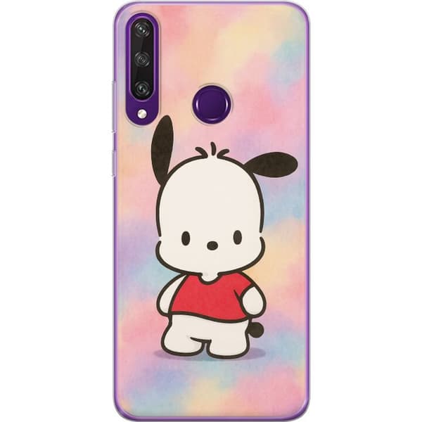 Huawei Y6p Läpinäkyvä kuori Kawaii Sanrio Pochacco