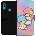 Miniatyrbild 1 av 3: Huawei Y6 (2019) Plånboksfodral Kawaii Sanrio Kiki Lola Little Twin Stars