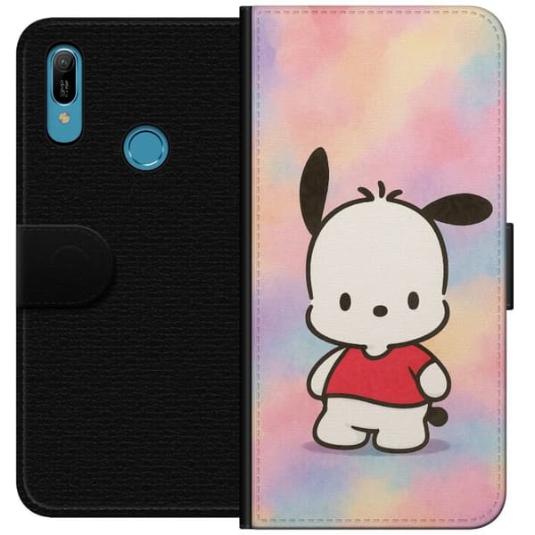 Huawei Y6 (2019) Lommeboketui Kawaii Sanrio Pochacco