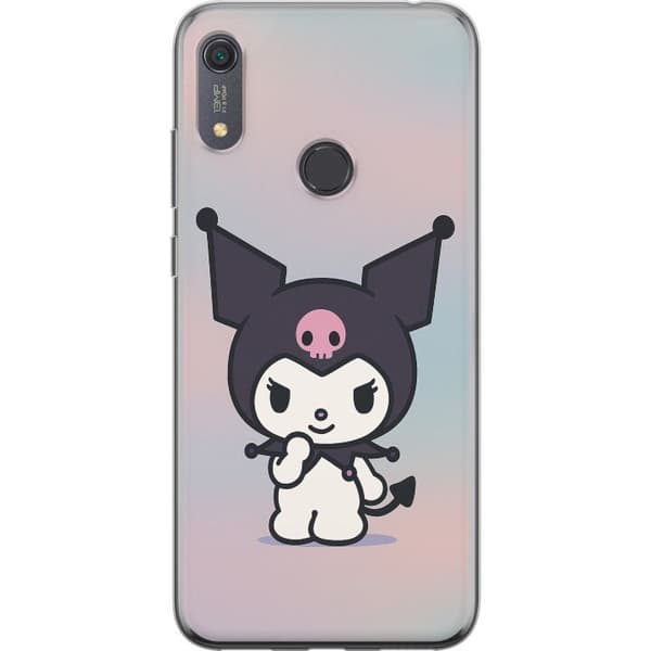 Huawei Y6s (2019) Gjennomsiktig deksel Kawaii Sanrio Kuromi
