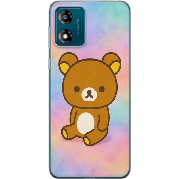 Motorola Moto E13 Genomskinligt Skal Kawaii Sanrio Rilakkuma