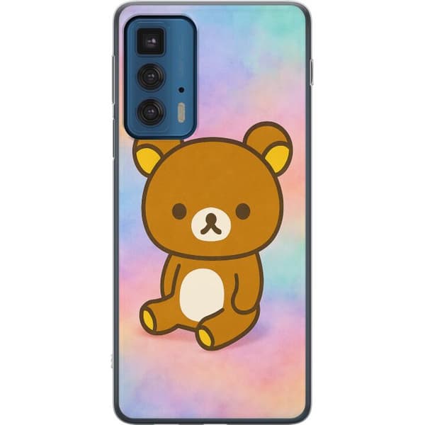 Motorola Edge 20 Pro Gennemsigtig cover Kawaii Sanrio Rilakkuma