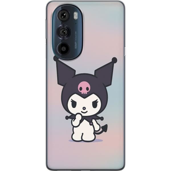 Motorola Edge 30 Pro Läpinäkyvä kuori Kawaii Sanrio Kuromi