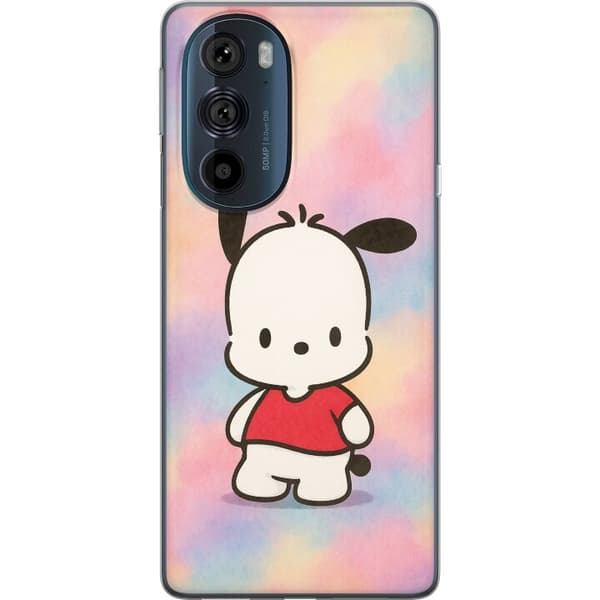 Motorola Edge 30 Pro Gennemsigtig cover Kawaii Sanrio Pochacco