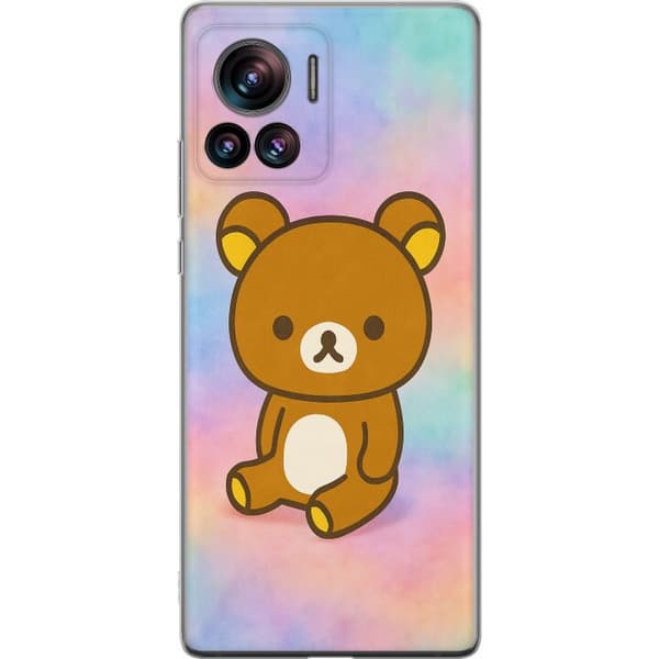 Motorola Edge 30 Ultra Genomskinligt Skal Kawaii Sanrio Rilakkuma