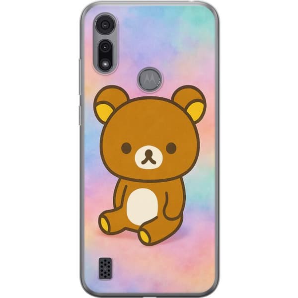 Motorola Moto E6i Gennemsigtig cover Kawaii Sanrio Rilakkuma