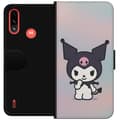 Miniatyrbild 1 av 3: Motorola Moto E7 Power Plånboksfodral Kawaii Sanrio Kuromi