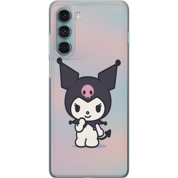 Motorola Moto G200 5G Genomskinligt Skal Kawaii Sanrio Kuromi