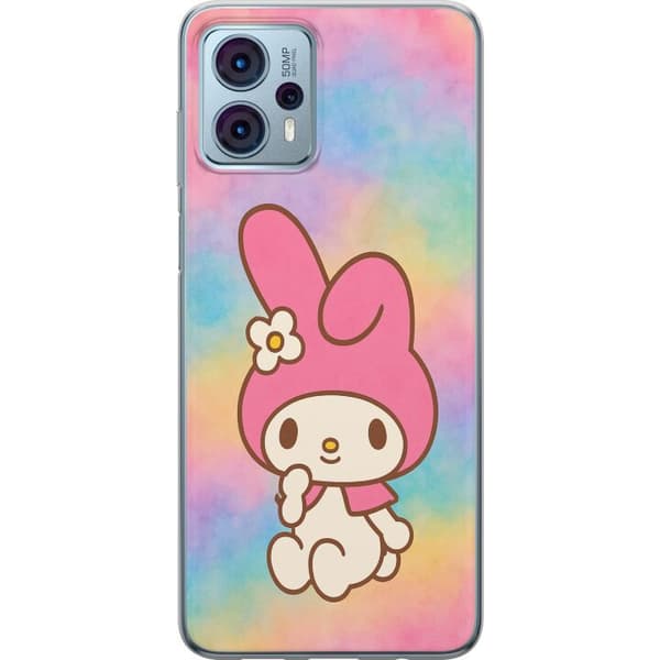Motorola Moto G23 Gennemsigtig cover Kawaii Sanrio My Melody