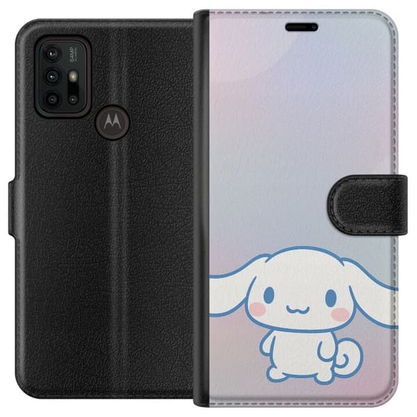 Motorola Moto G30 Tegnebogsetui Kawaii Sanrio Cinnamonroll