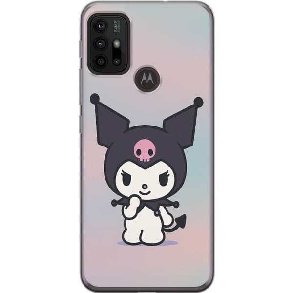 Motorola Moto G30 Läpinäkyvä kuori Kawaii Sanrio Kuromi