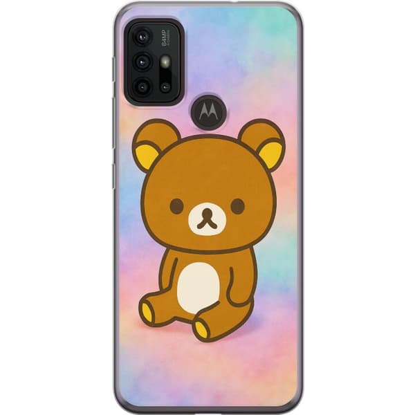 Motorola Moto G30 Gennemsigtig cover Kawaii Sanrio Rilakkuma