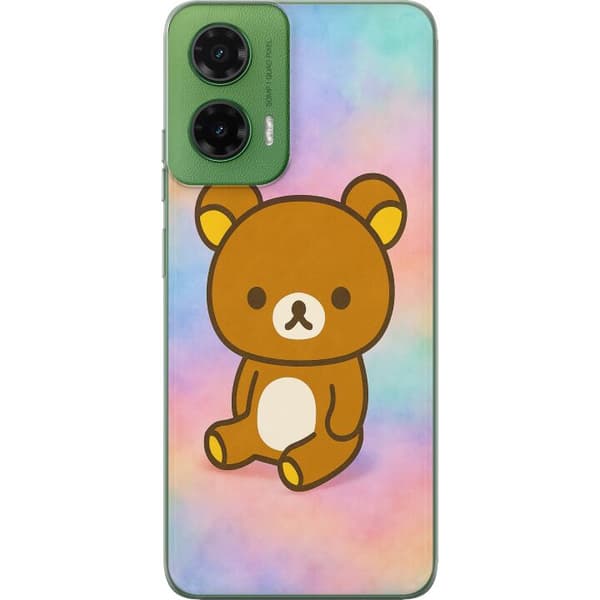 Motorola Moto G35 Gennemsigtig cover Kawaii Sanrio Rilakkuma