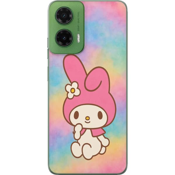 Motorola Moto G35 Gennemsigtig cover Kawaii Sanrio My Melody