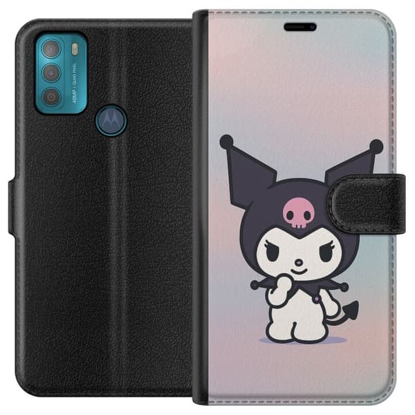 Motorola Moto G50 Plånboksfodral Kawaii Sanrio Kuromi