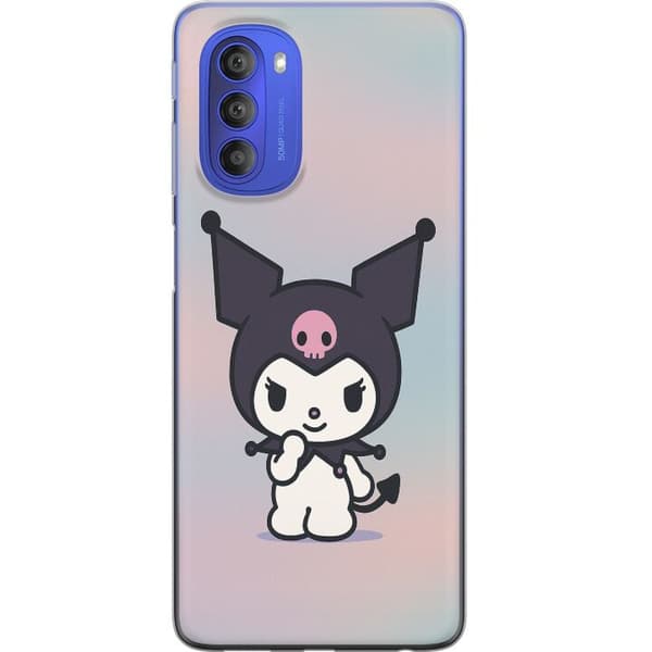 Motorola Moto G51 5G Gennemsigtig cover Kawaii Sanrio Kuromi