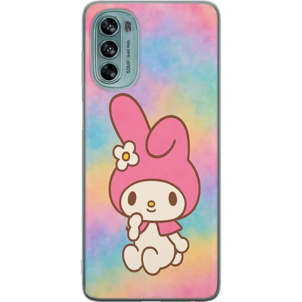 Motorola Moto G62 5G Läpinäkyvä kuori Kawaii Sanrio My Melody
