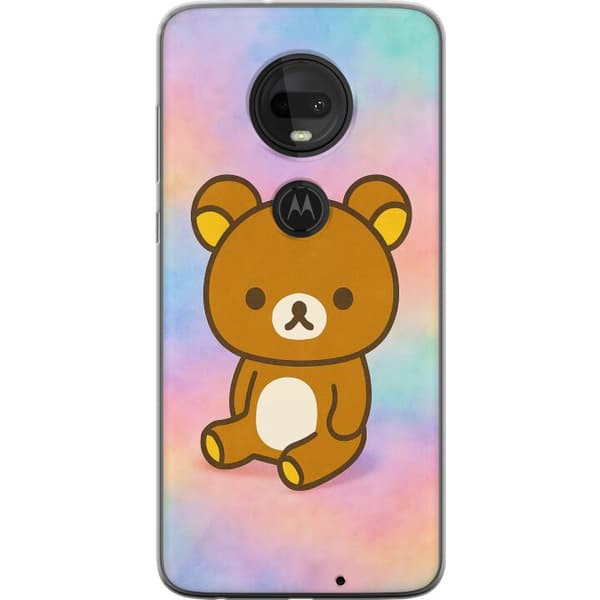Motorola Moto G7 Gennemsigtig cover Kawaii Sanrio Rilakkuma