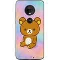 Miniatyrbillede 1 af 3: Motorola Moto G7 Gennemsigtig cover Kawaii Sanrio Rilakkuma