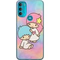 Miniatyrbillede 1 af 3: Motorola Moto G71 5G Gennemsigtig cover Kawaii Sanrio Kiki Lola Little Twin Stars