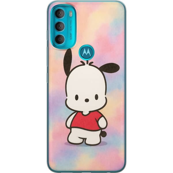 Motorola Moto G71 5G Genomskinligt Skal Kawaii Sanrio Pochacco