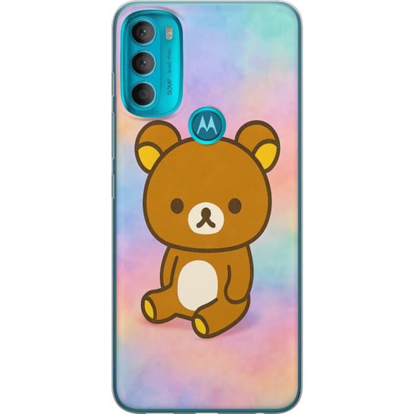 Motorola Moto G71 5G Genomskinligt Skal Kawaii Sanrio Rilakkuma