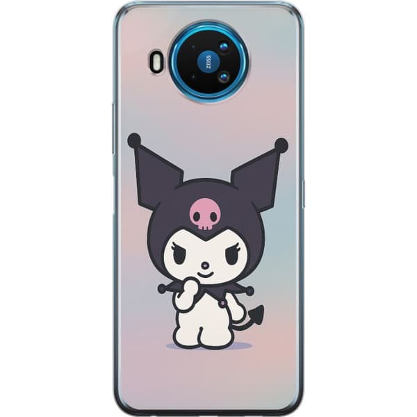 Nokia 8.3 5G Läpinäkyvä kuori Kawaii Sanrio Kuromi