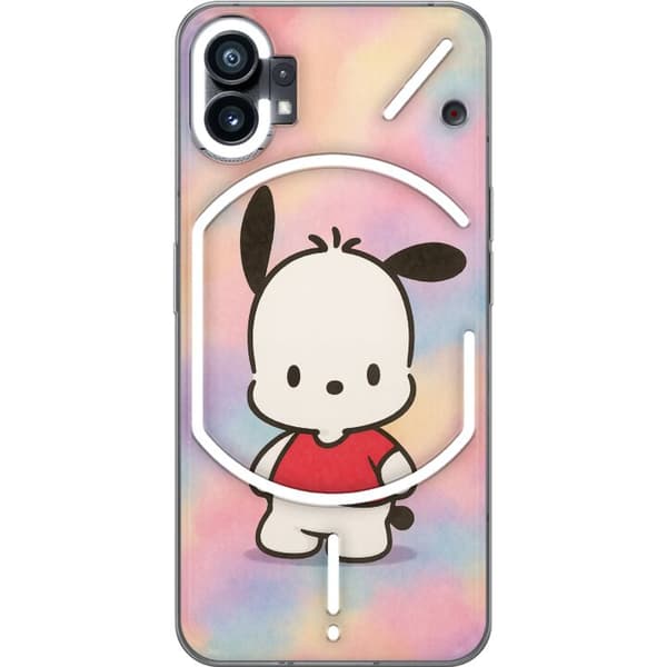 Nothing Phone (1) Läpinäkyvä kuori Kawaii Sanrio Pochacco