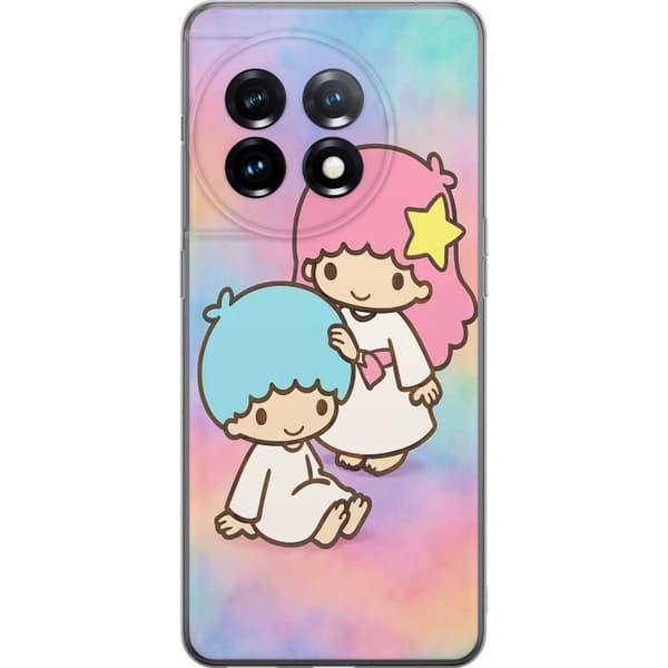 OnePlus 11R Läpinäkyvä kuori Kawaii Sanrio Kiki Lola Little Twin Stars