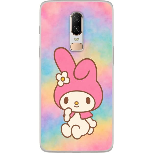 OnePlus 6 Gjennomsiktig deksel Kawaii Sanrio My Melody