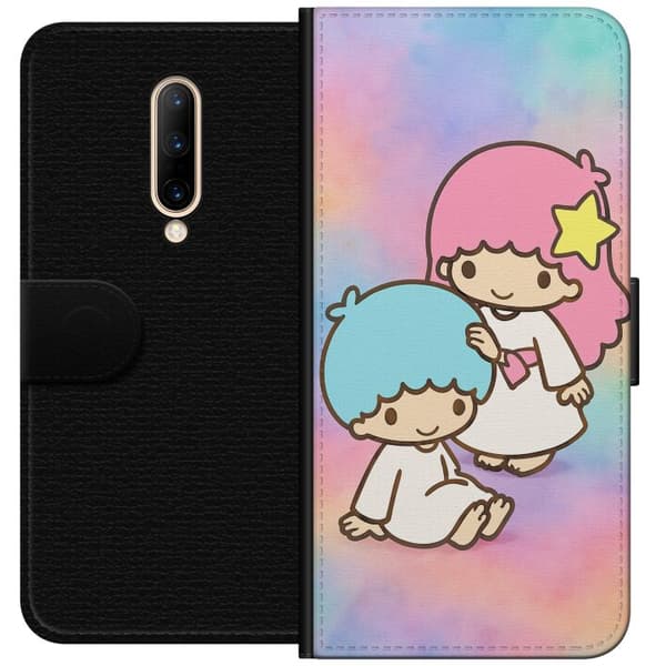 OnePlus 7 Pro Lompakkokotelo Kawaii Sanrio Kiki Lola Little Twin Stars