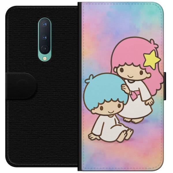 OnePlus 8 Tegnebogsetui Kawaii Sanrio Kiki Lola Little Twin Stars