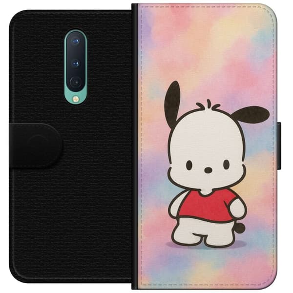OnePlus 8 Tegnebogsetui Kawaii Sanrio Pochacco
