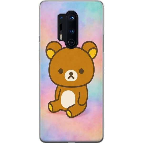 OnePlus 8 Pro Läpinäkyvä kuori Kawaii Sanrio Rilakkuma