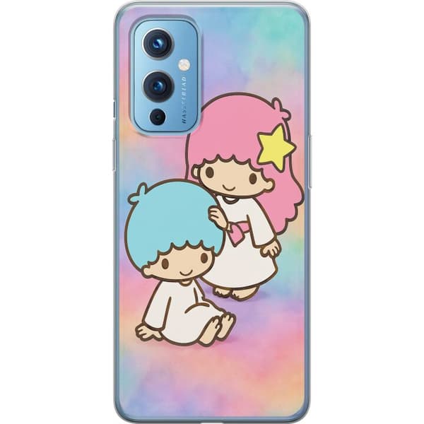 OnePlus 9 Genomskinligt Skal Kawaii Sanrio Kiki Lola Little Twin Stars